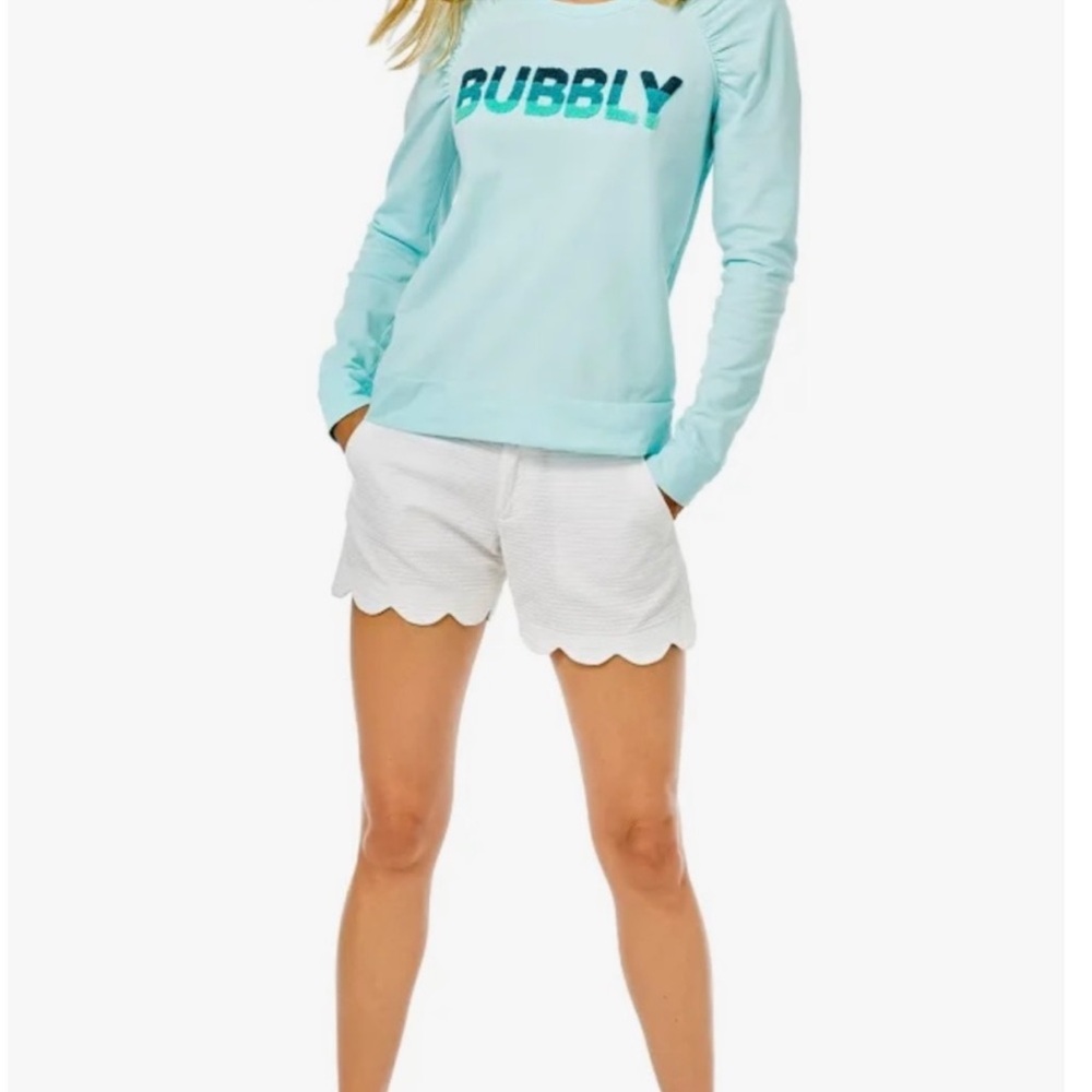 NWT LILLY PULITZER BUBBLY ALDEAN SWEATSHIRT - Picture 2 of 9